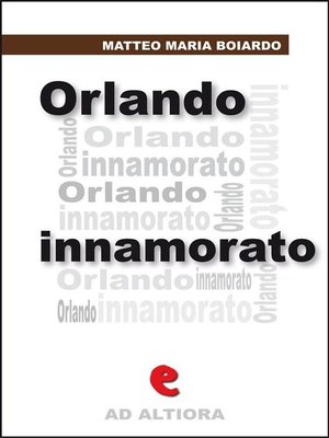 cover image of Orlando Innamorato